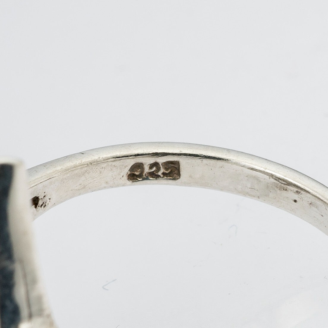 Silberring Türkiser Stein 925er Silber 2,88 g Größe 56 (17,8 mm Ø)3