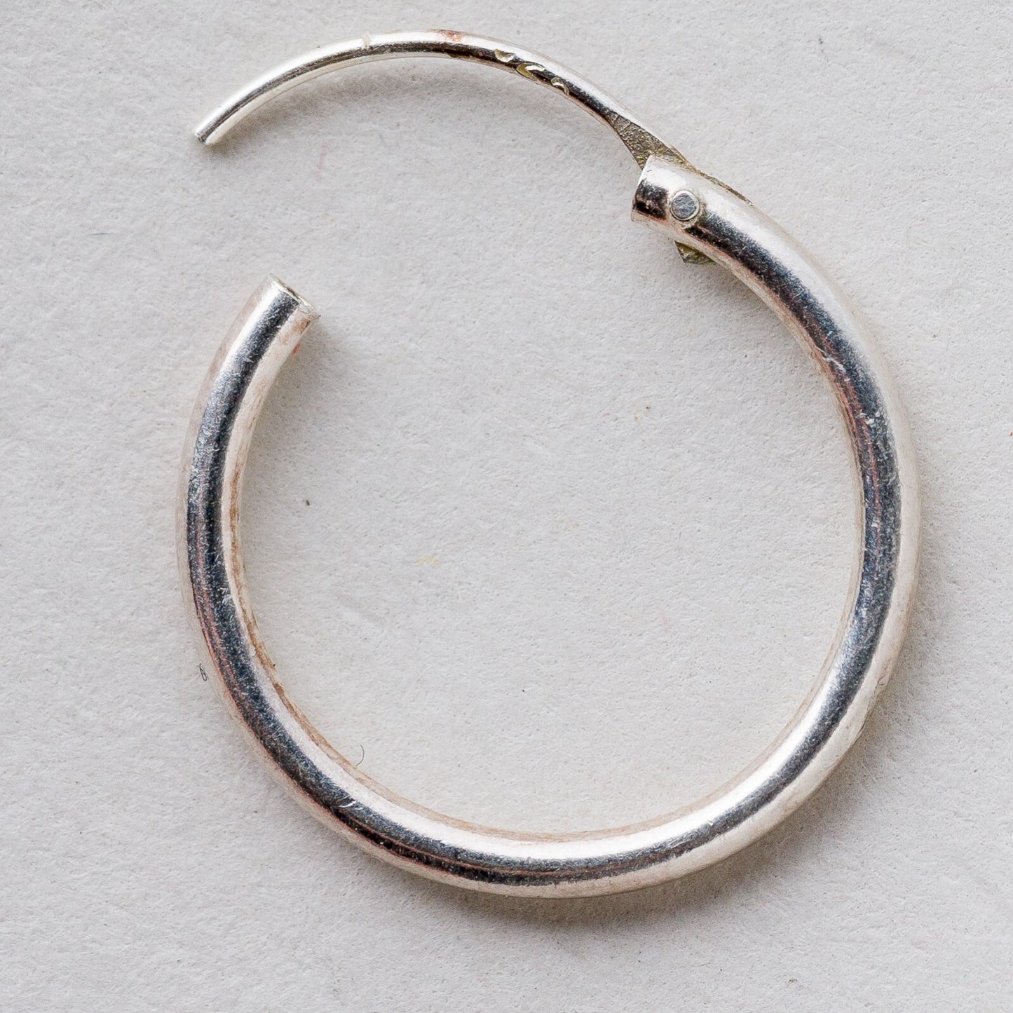 Einzelner Ohrring Creole Silber 0,38 g6