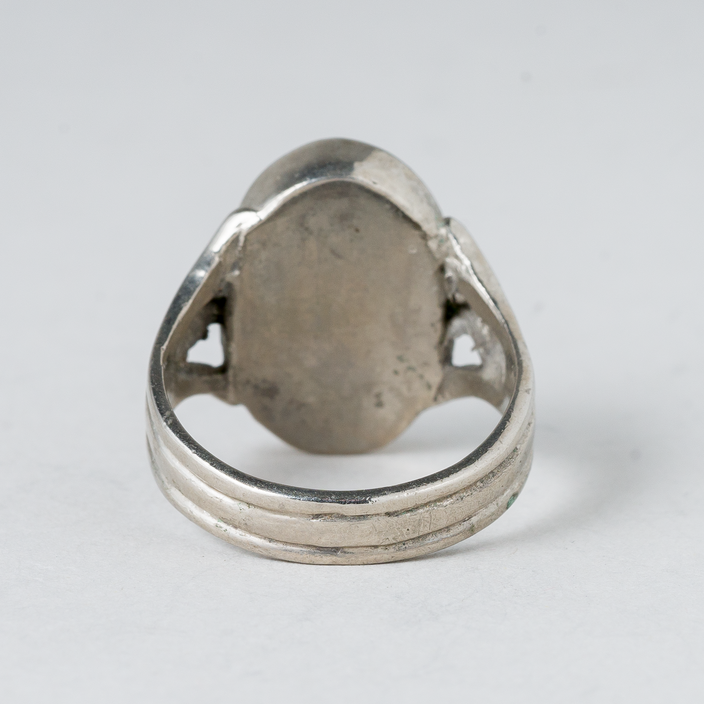 Ring Schwarzer Stein Silber 5,14 g Größe 56 (17,8 mm Ø)2