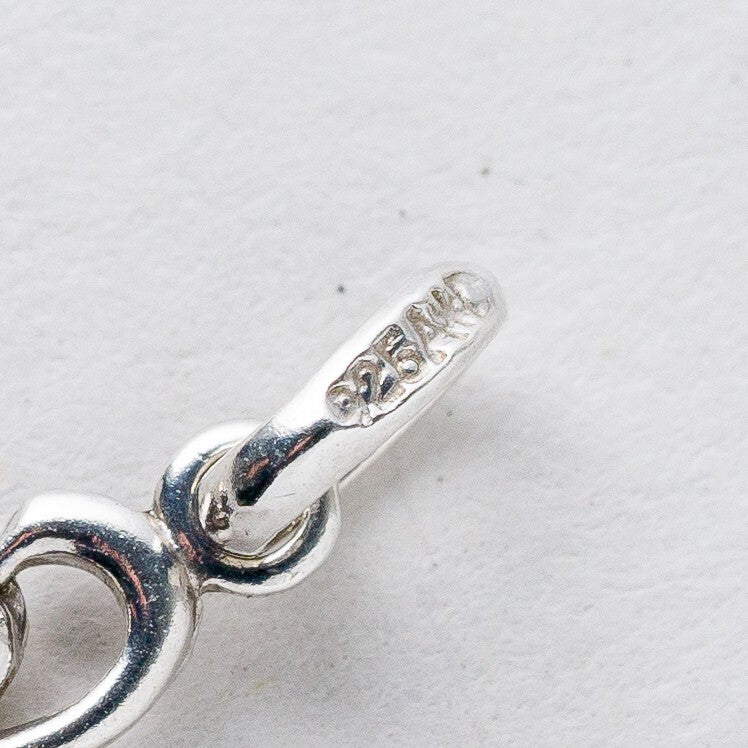 Anhänger 925 Silber Vierblättriges Kleeblatt 1,7 cm 0,79 g6