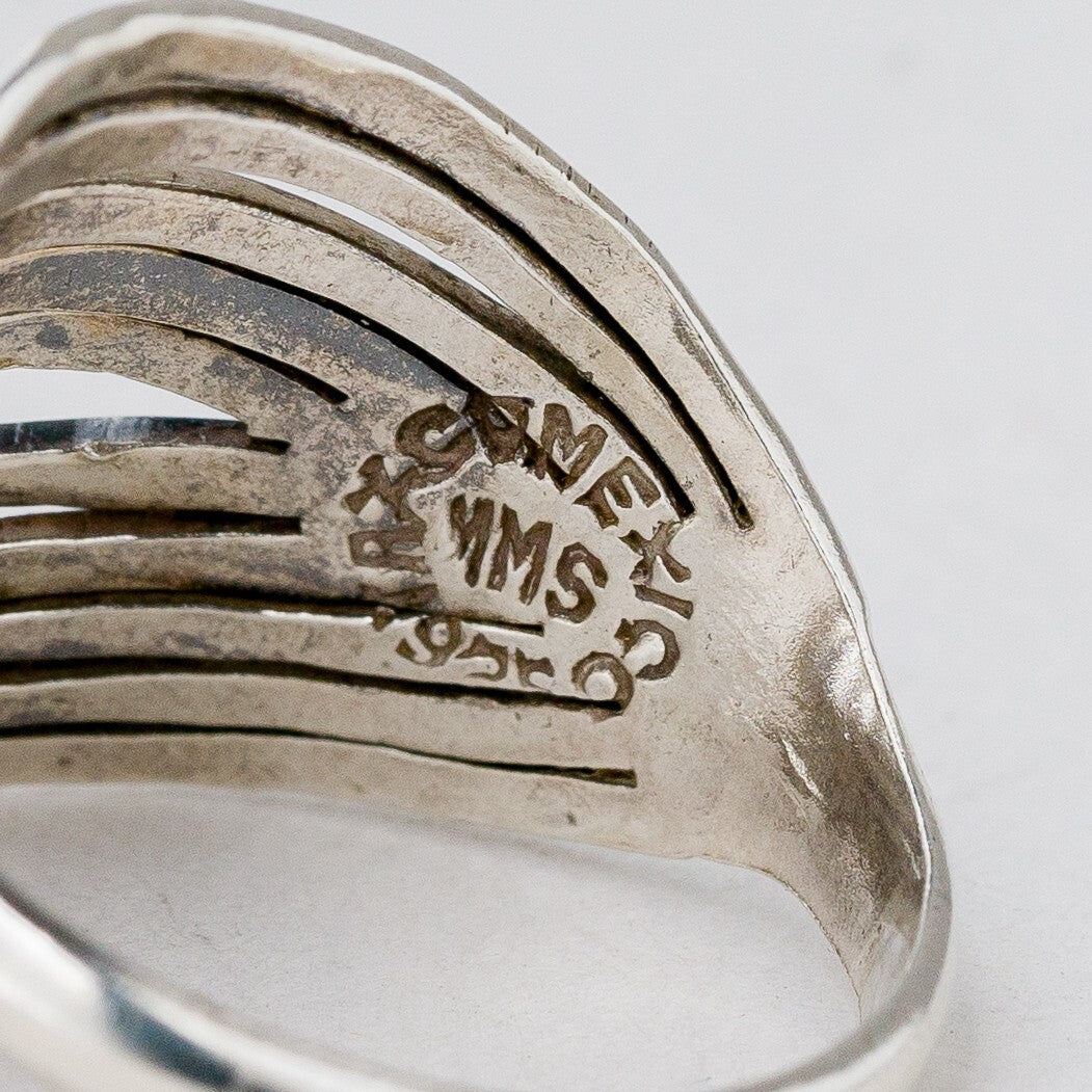 Ring 925 Silber Größe flexibel ca. 54 3,76 g6