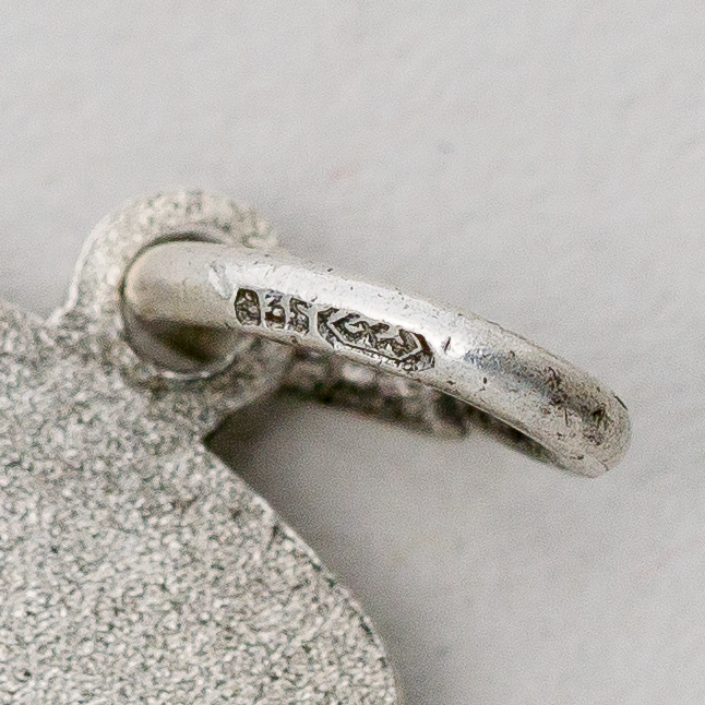 Anhänger Waage 835er Silber 1,44 g 2,5 cm2