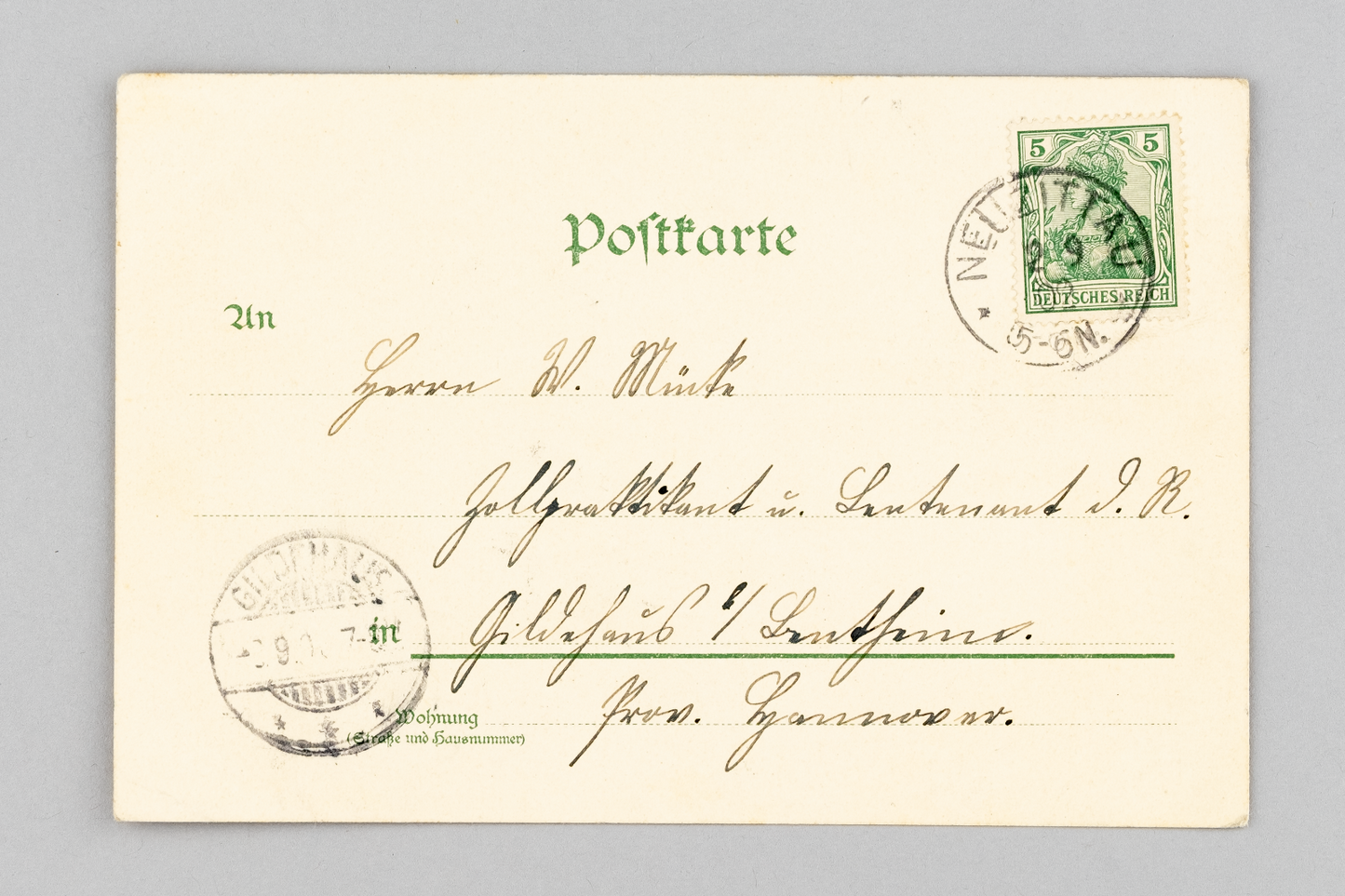 Ansichtskarte Gruss aus Berlin Jannowitzbrücke 19021