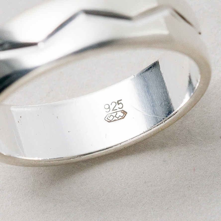 Ring 925er Silber 2,77 g Größe 49 (15,6 mm Ø)3