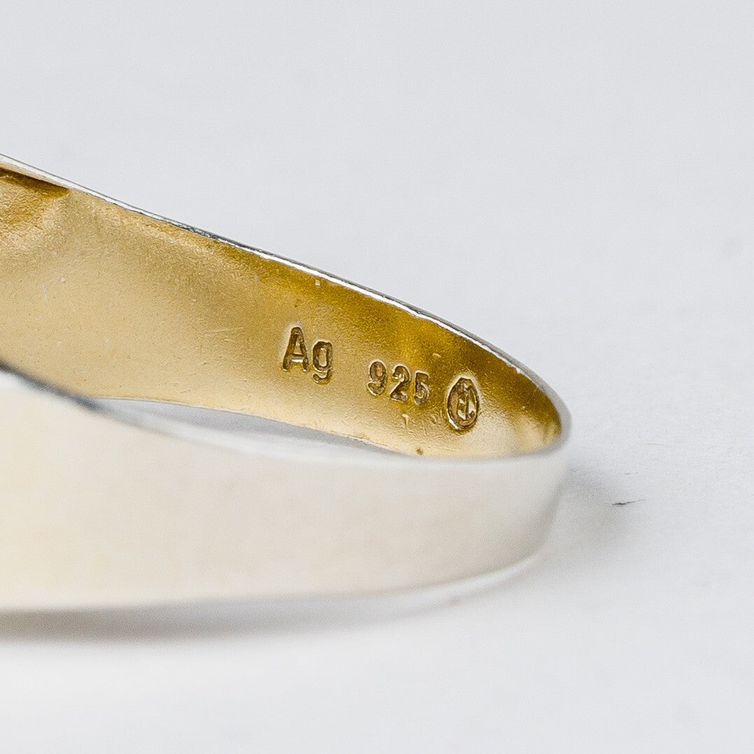 Silber Ring 925 Größe 56 (17,8 mm Ø) 1,56 g5