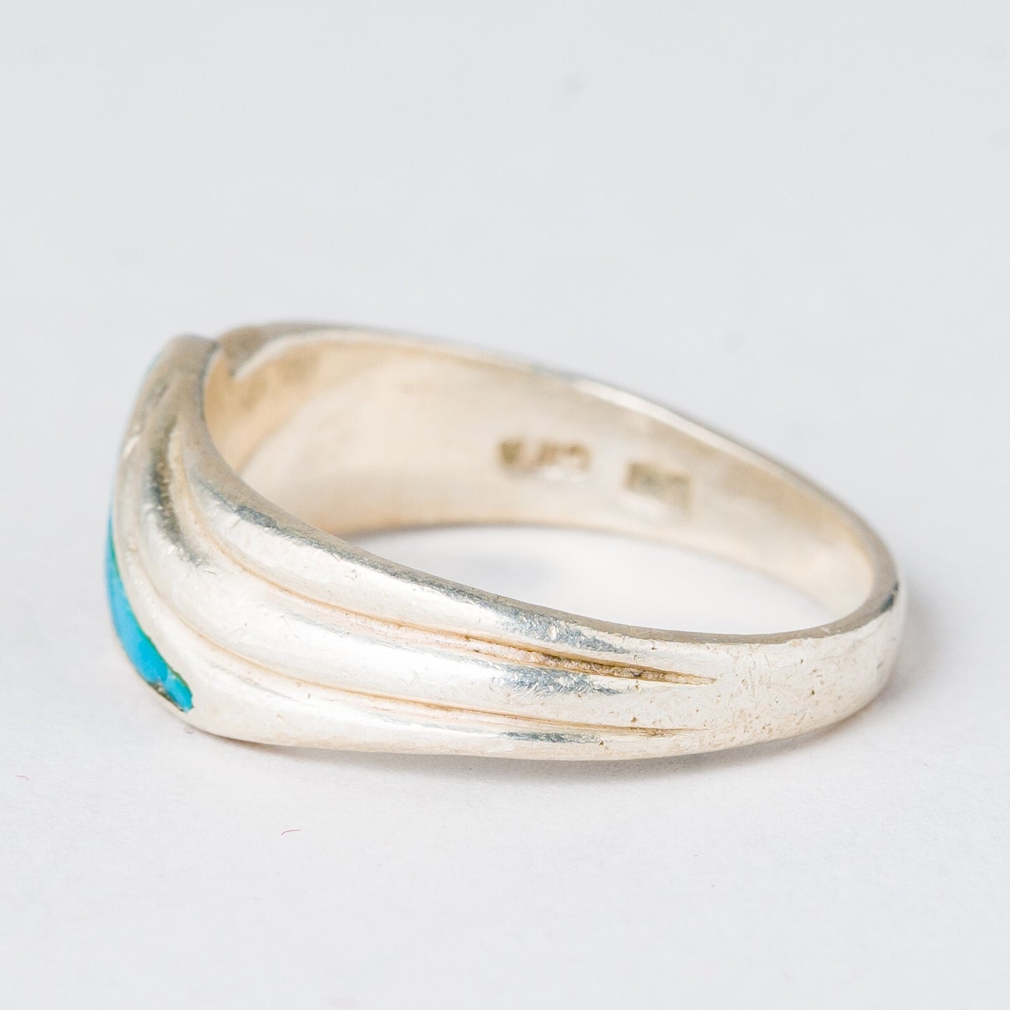 Silber Ring Türkis Größe 57 (18,1 mm Ø) 3,48 g4