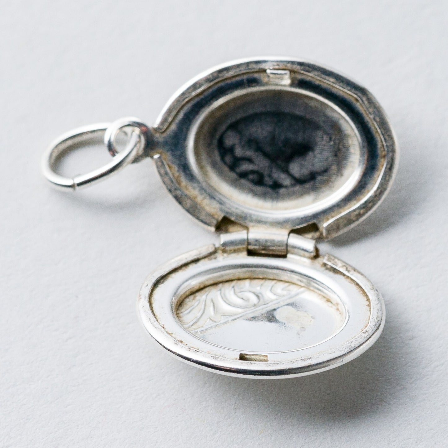 Anhänger 925 Silber Medaillon 1,9 cm 1,21 g9