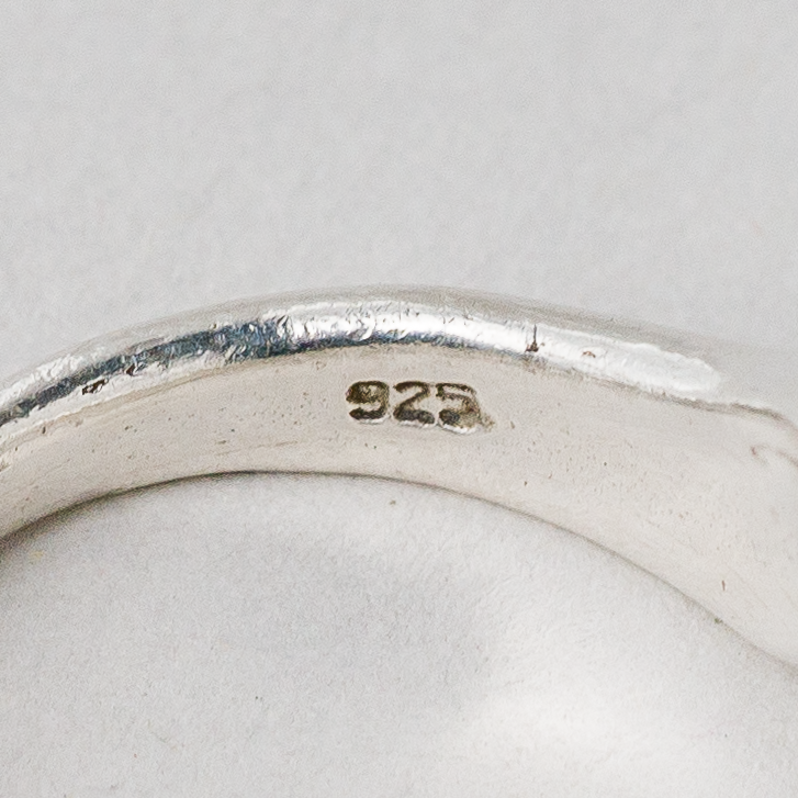 Ring 925er Silber 5,84 g Größe 58 (18,4 mm Ø)4