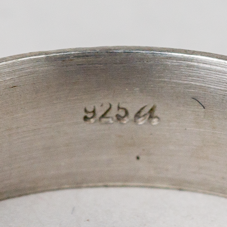 Ring 925er Silber 4,96 g Größe 58 (18,4 mm Ø)4