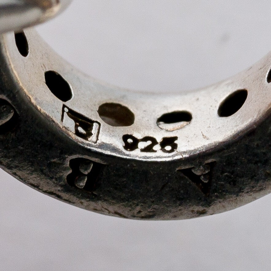 Anhänger Silber 925 Thomas Sabo Schwarze Steine 1,5 cm 1,21 g6