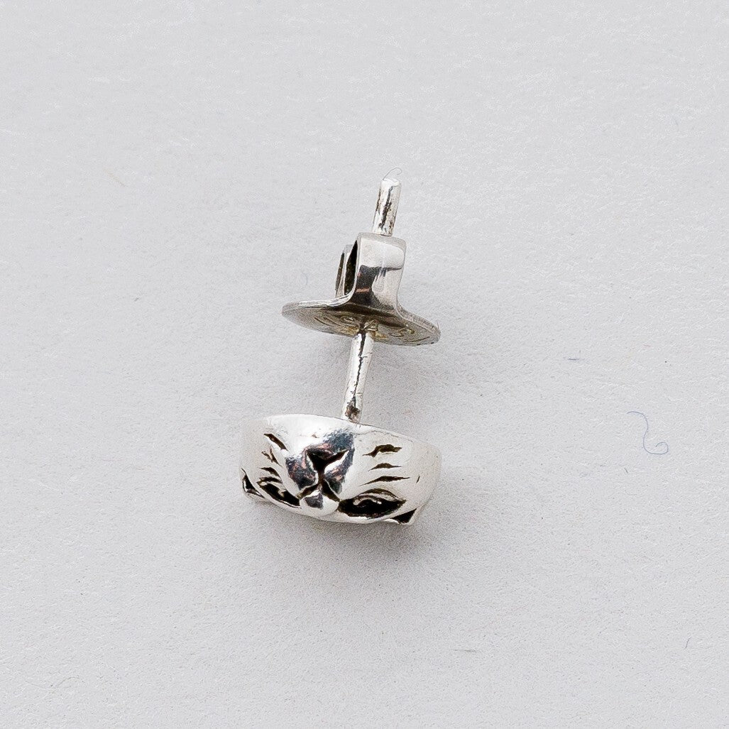 Ohrringe Ohrstecker Silber Katzen 1,81 g7