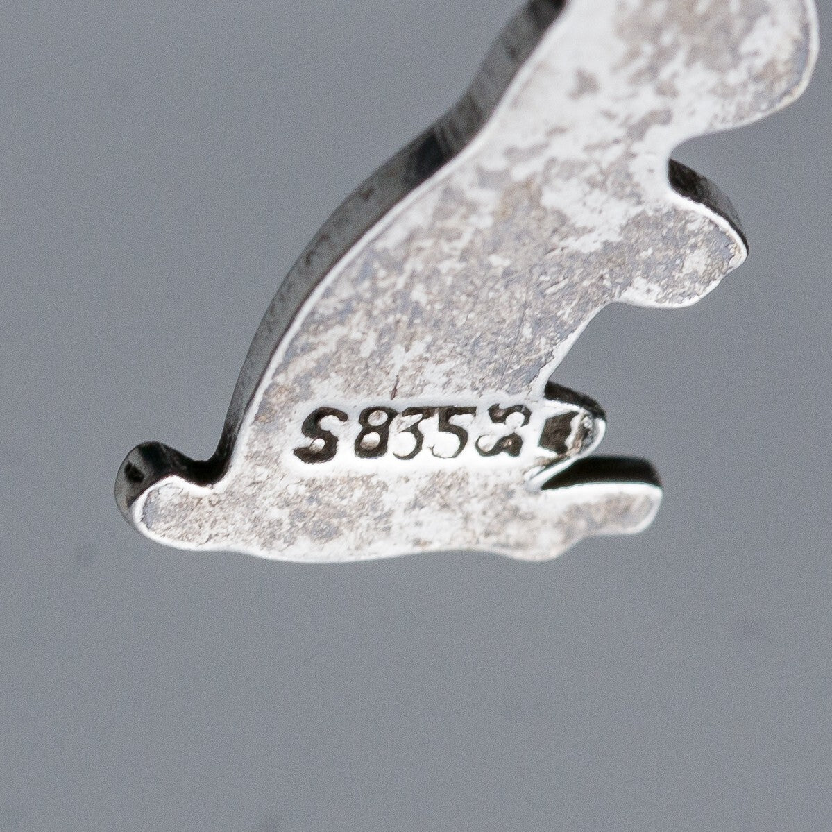 Anhänger 835 Silber Hase 1,6 cm 0,52 g7