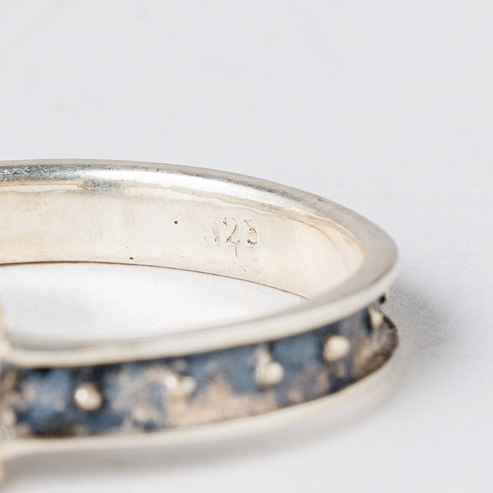 Silber Ring 925 Türkis Größe 62 (19,7 mm Ø) 2,69 g5