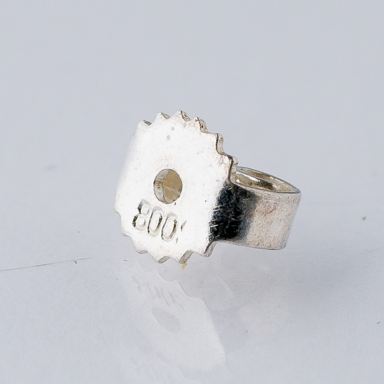 Ohrringe Ohrstecker Rote Steine Silber 2,46 g4