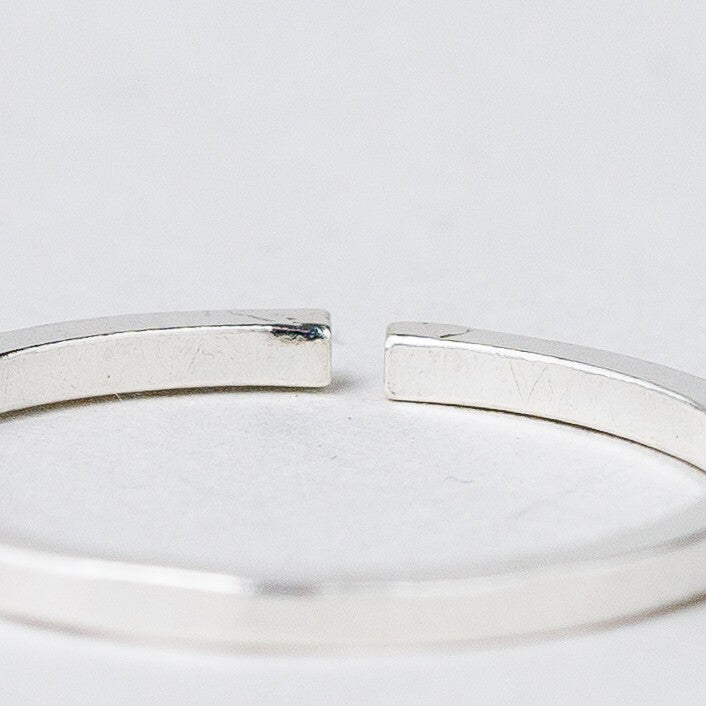 Ring 800 Silber Größe flexibel ca. 54 0,92 g7