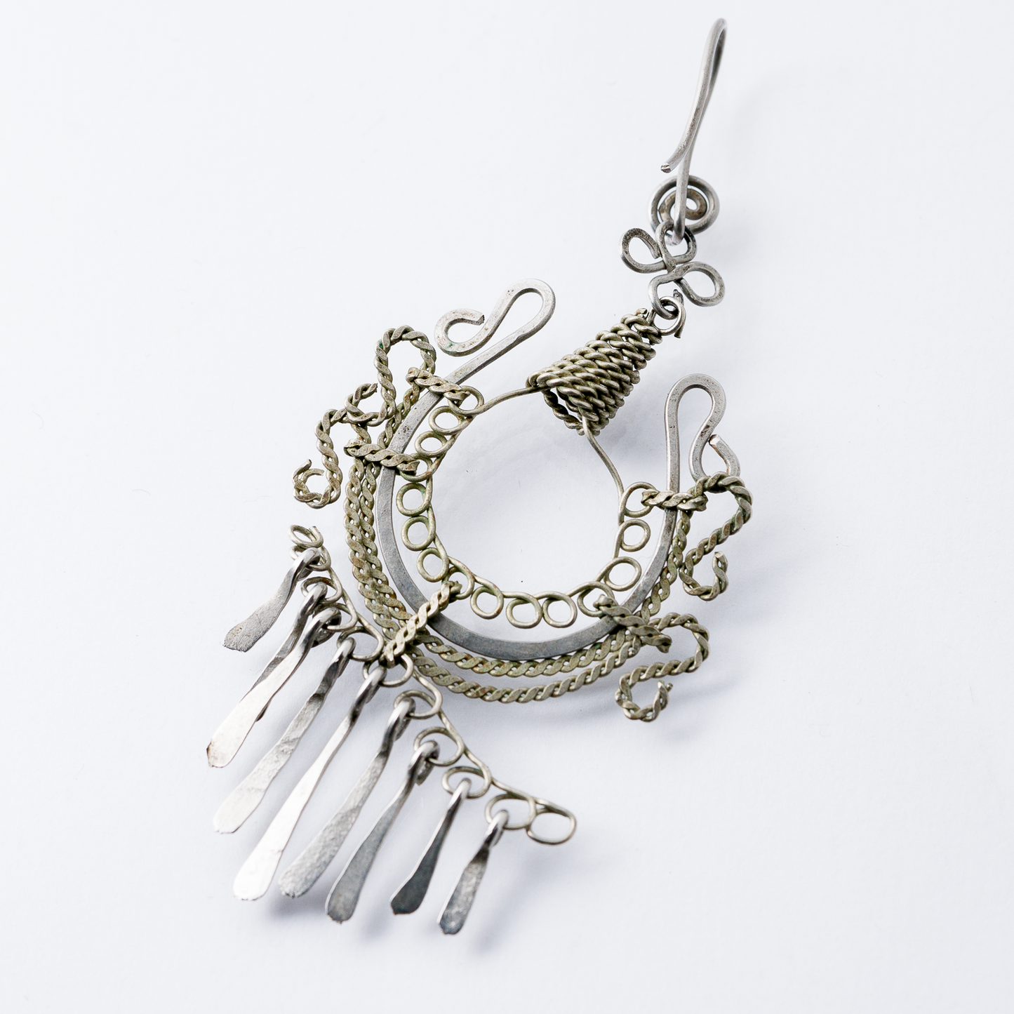 Einzelner Ohrring Hängeohrring Silber 3,32 g2