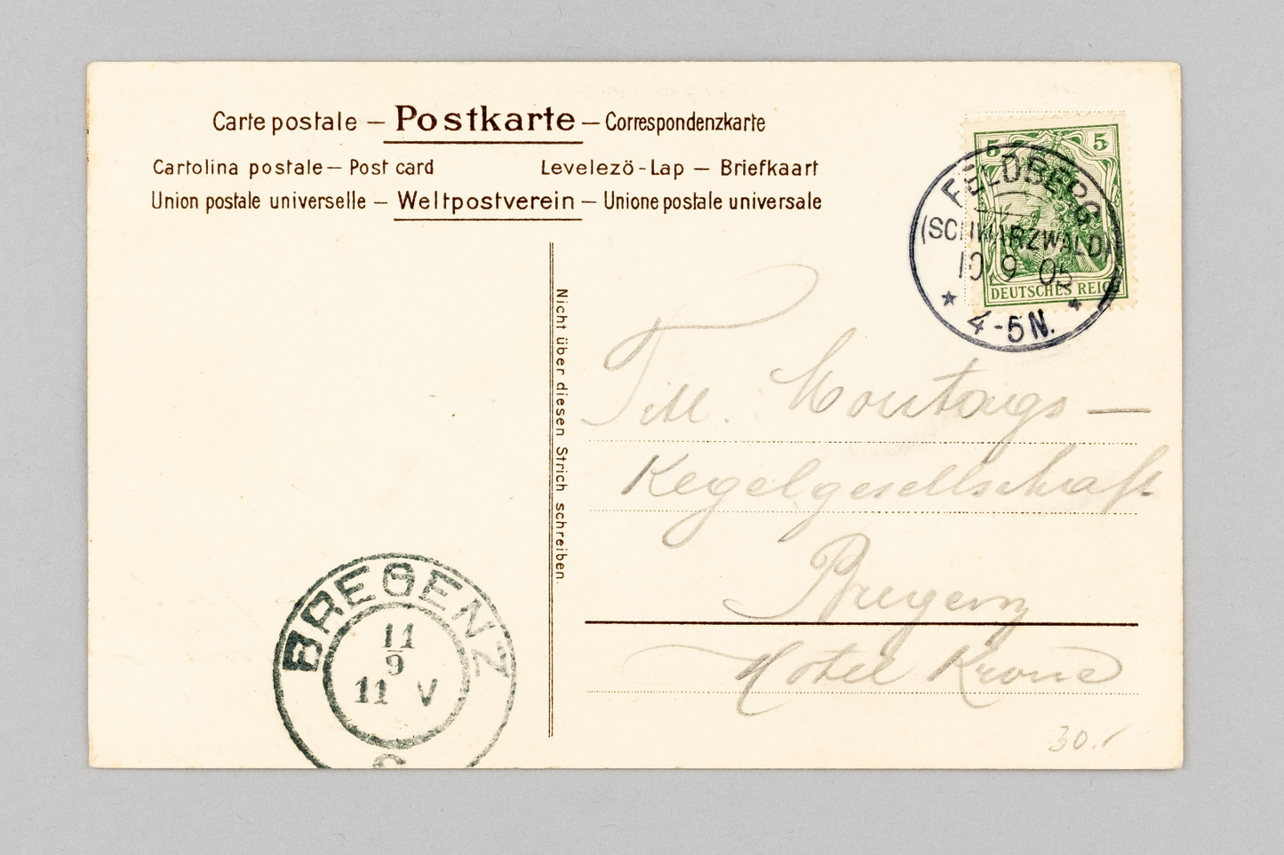 Ansichtskarte Gruss aus Alpenpanorama vom Feldberg 19051