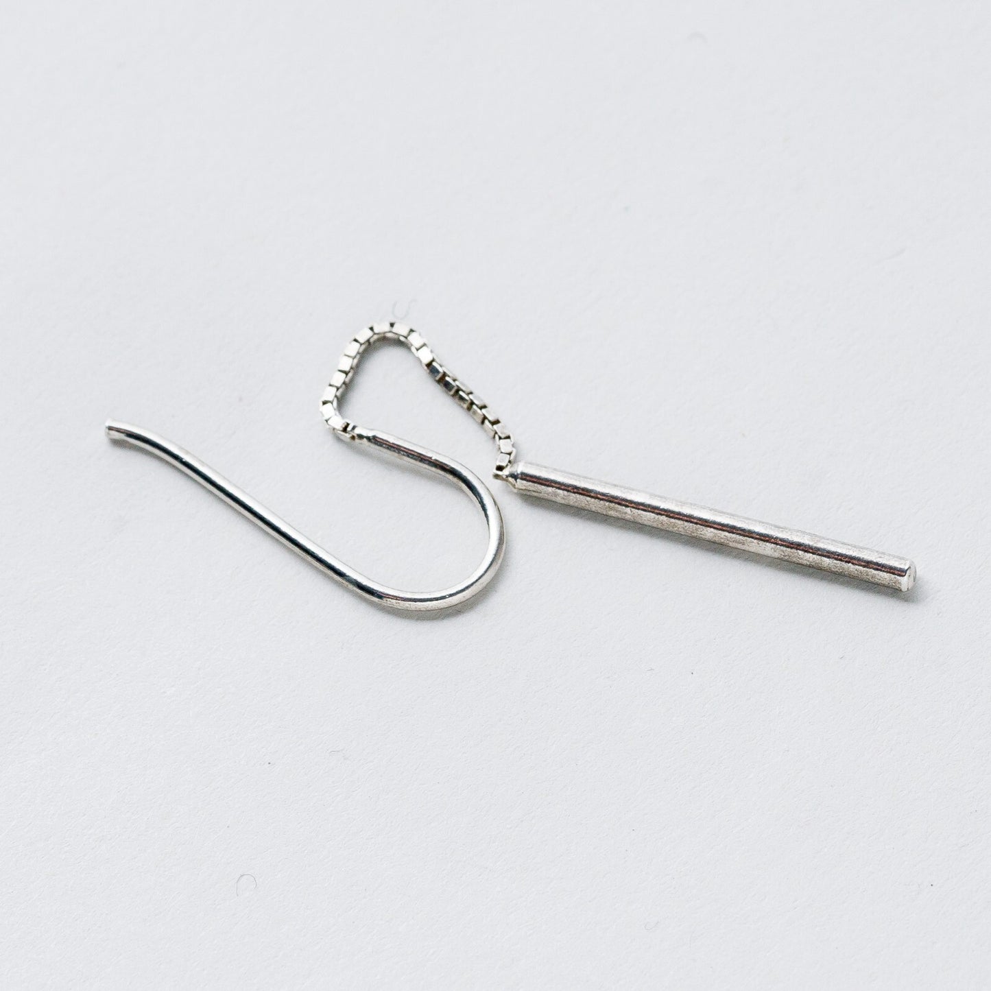 Einzelner Ohrring Hängeohrring Silber 0,73 g5