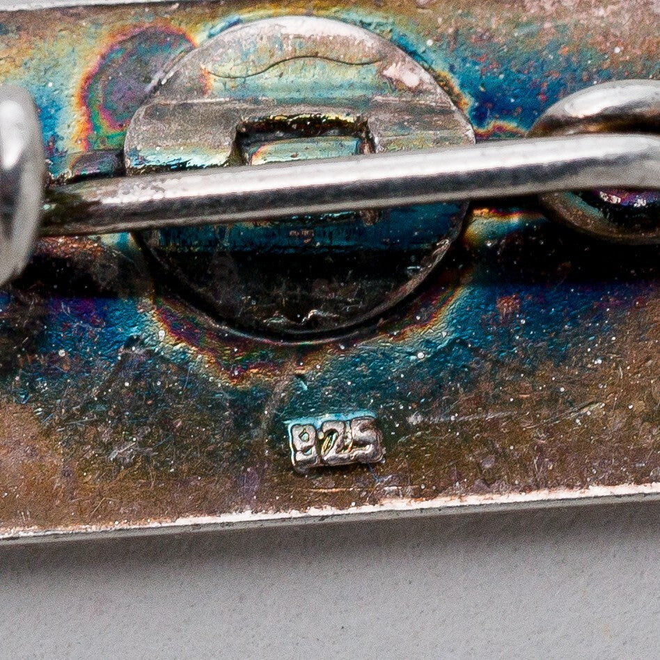 Brosche NGG 40 925 Silber 1,5 cm 1,67 g4