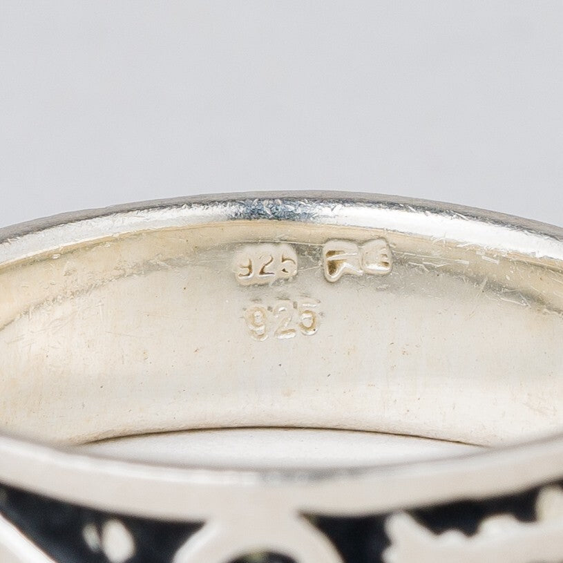 Ring 4,31 g 925er Silber Größe 62 (19,7 mm Ø)5