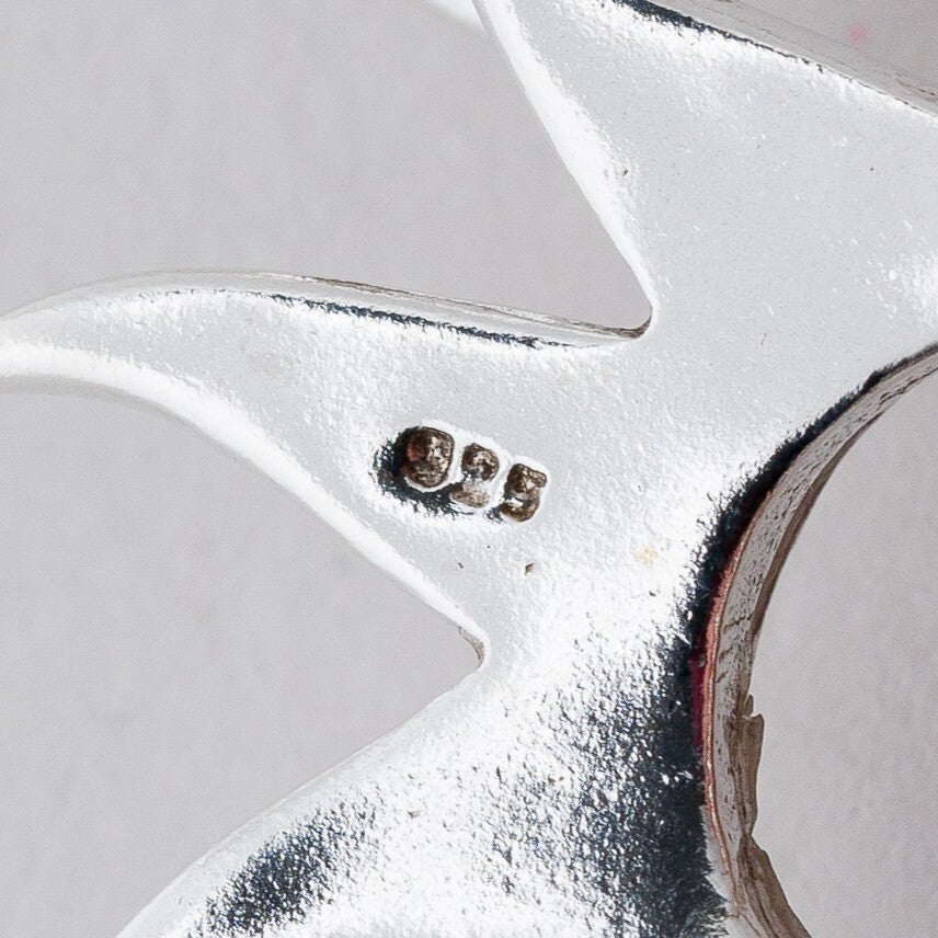 Anhänger Silber 925 Sonne Ohne Stein 5 cm 12,02 g6