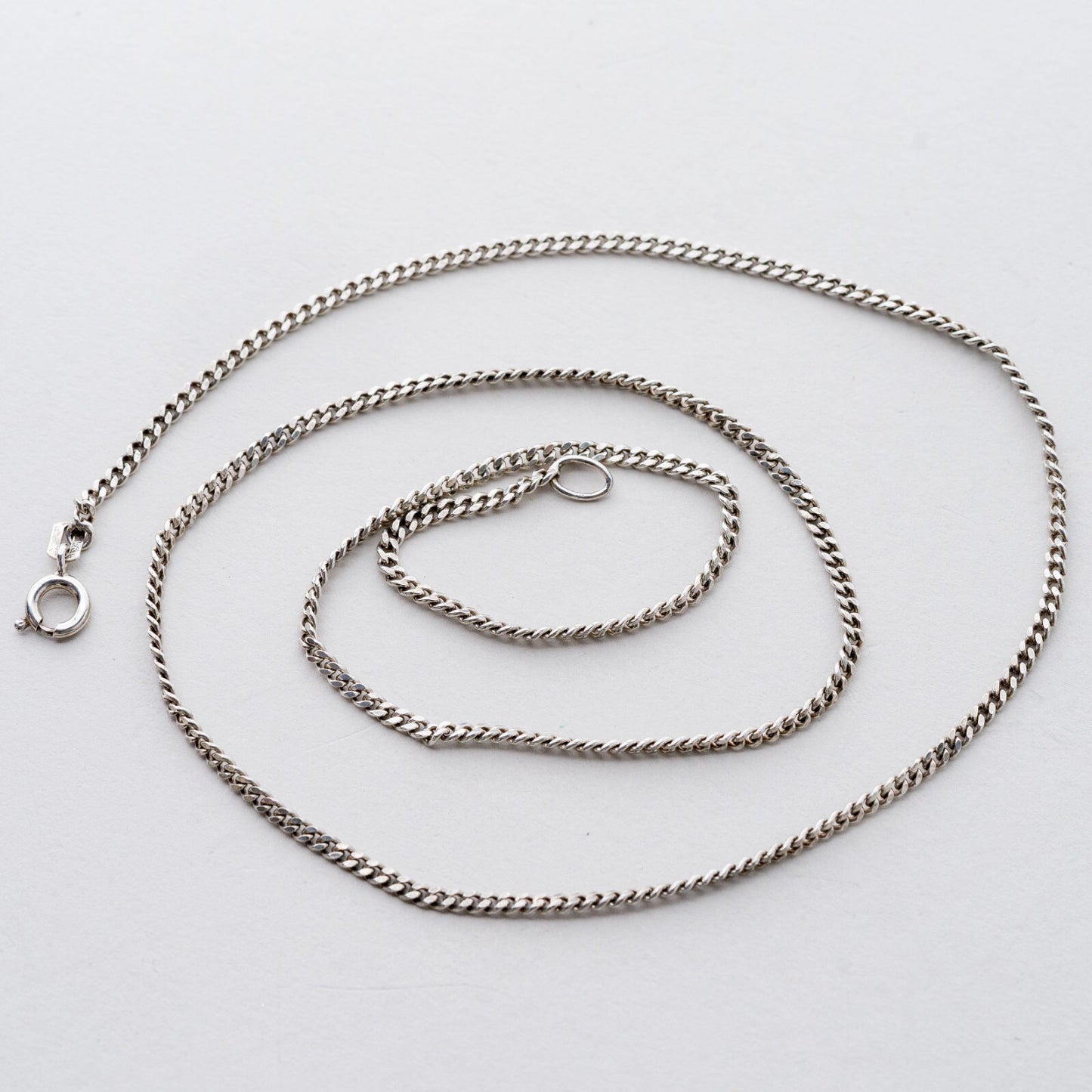 Halskette Panzerkette Silber 2 mm 50 cm 5,35 g7