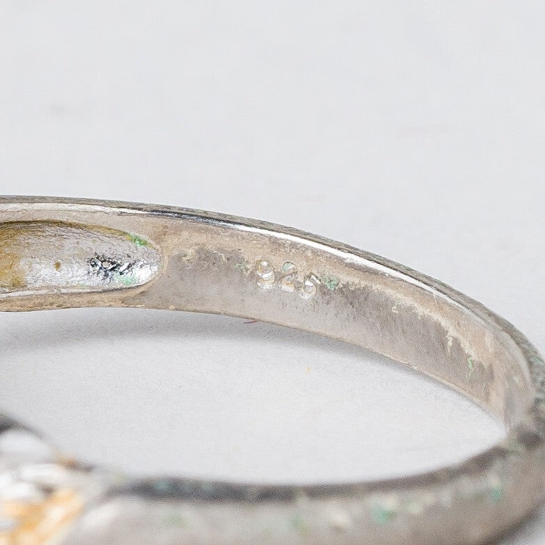 Silber Ring 925 Größe 53 (16,8 mm Ø) 2,6 g5