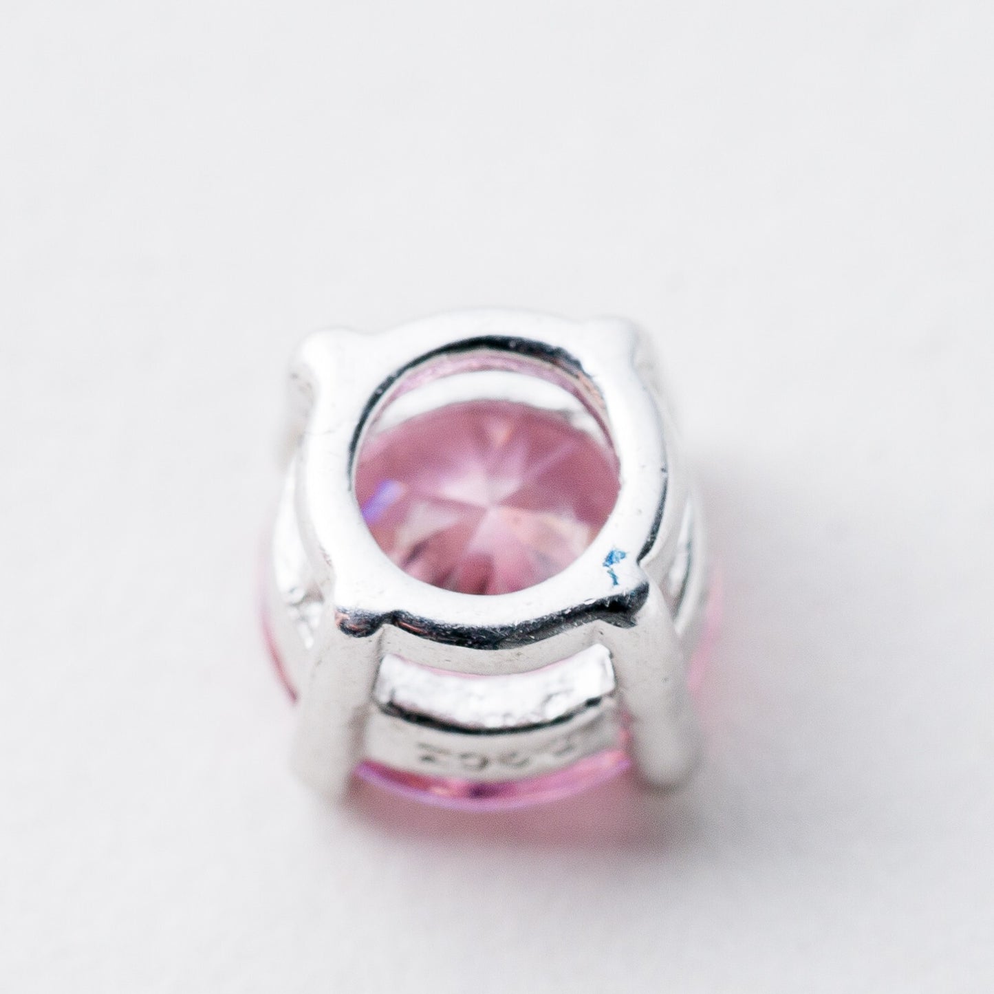 Anhänger Silber 925 Rosa Stein 0,7 cm 1,07 g4