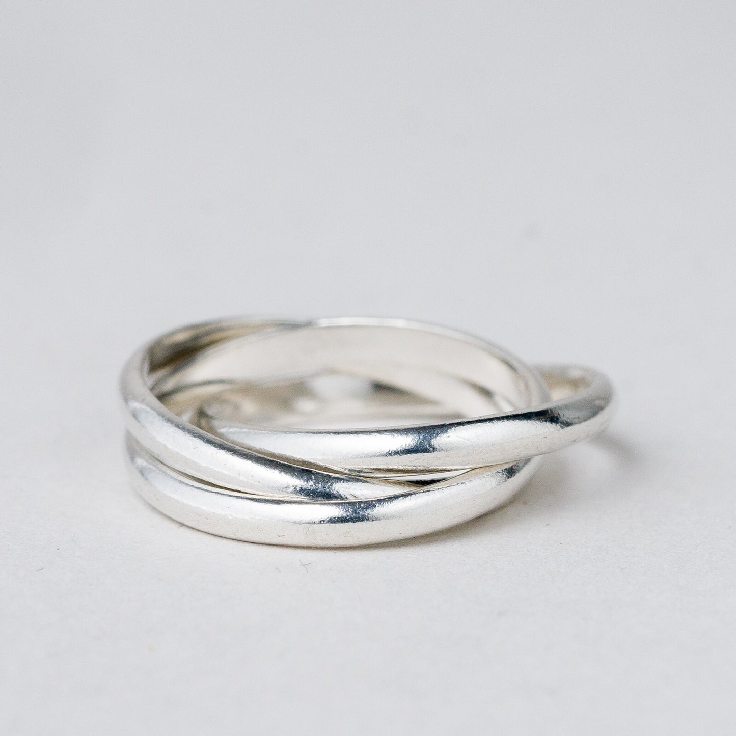 Silber 3 x Ring Trinity Größe 50 (15,9 mm Ø) 3,65 g5