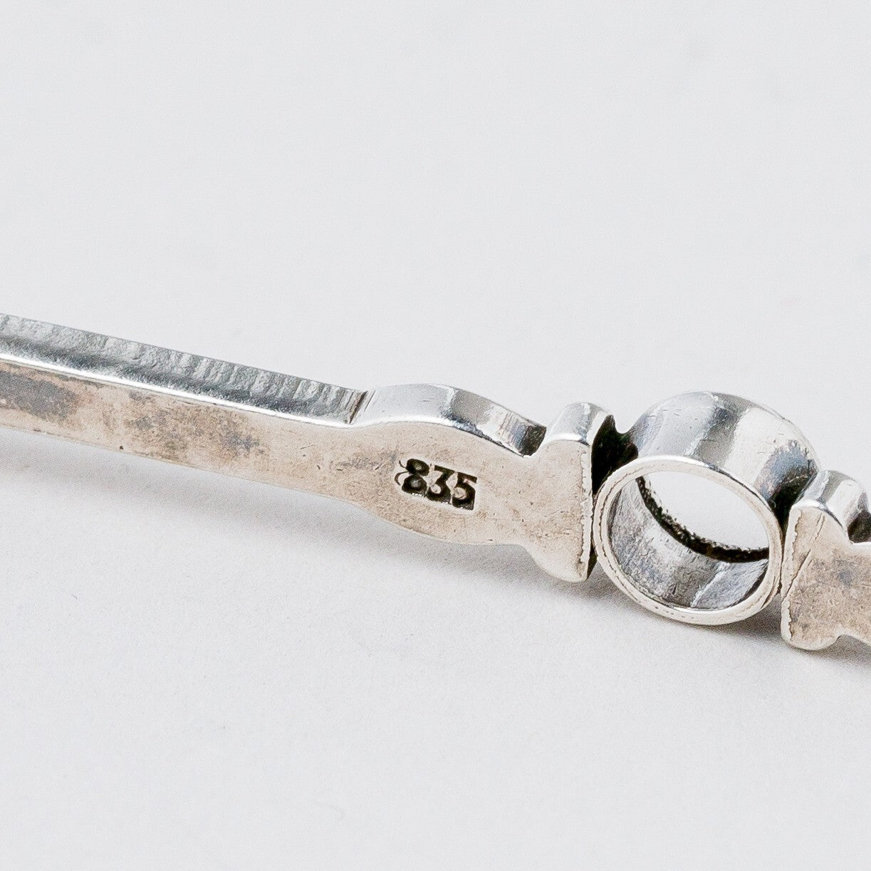 Silber Brosche 835 Ohne Stein 4,45 g4