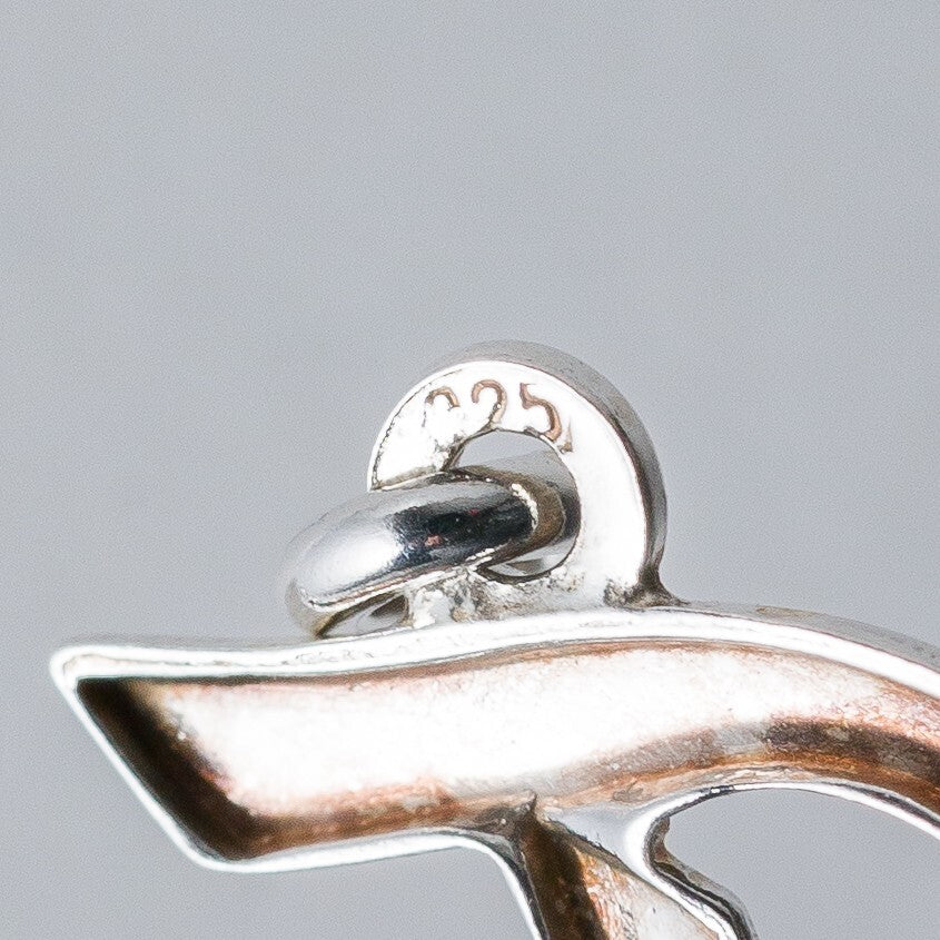 Anhänger 925 Silber "T" 1,9 cm 0,5 g6