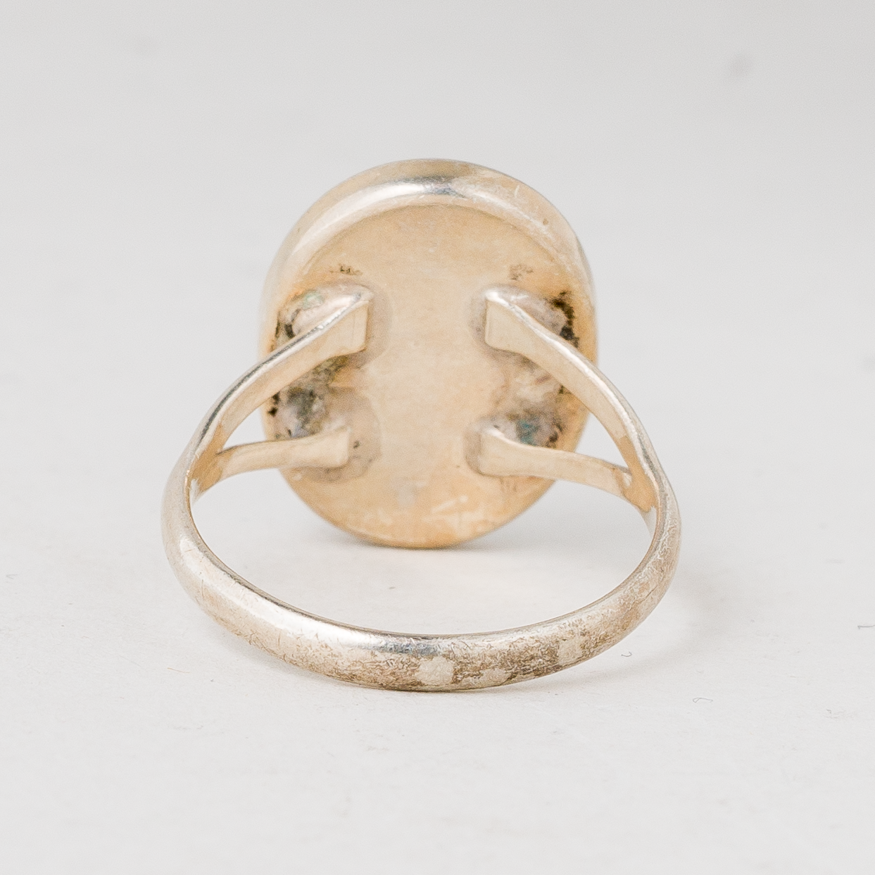 Ring Blauer Stein Silber 2,53 g Größe 52 (16,5 mm Ø)2