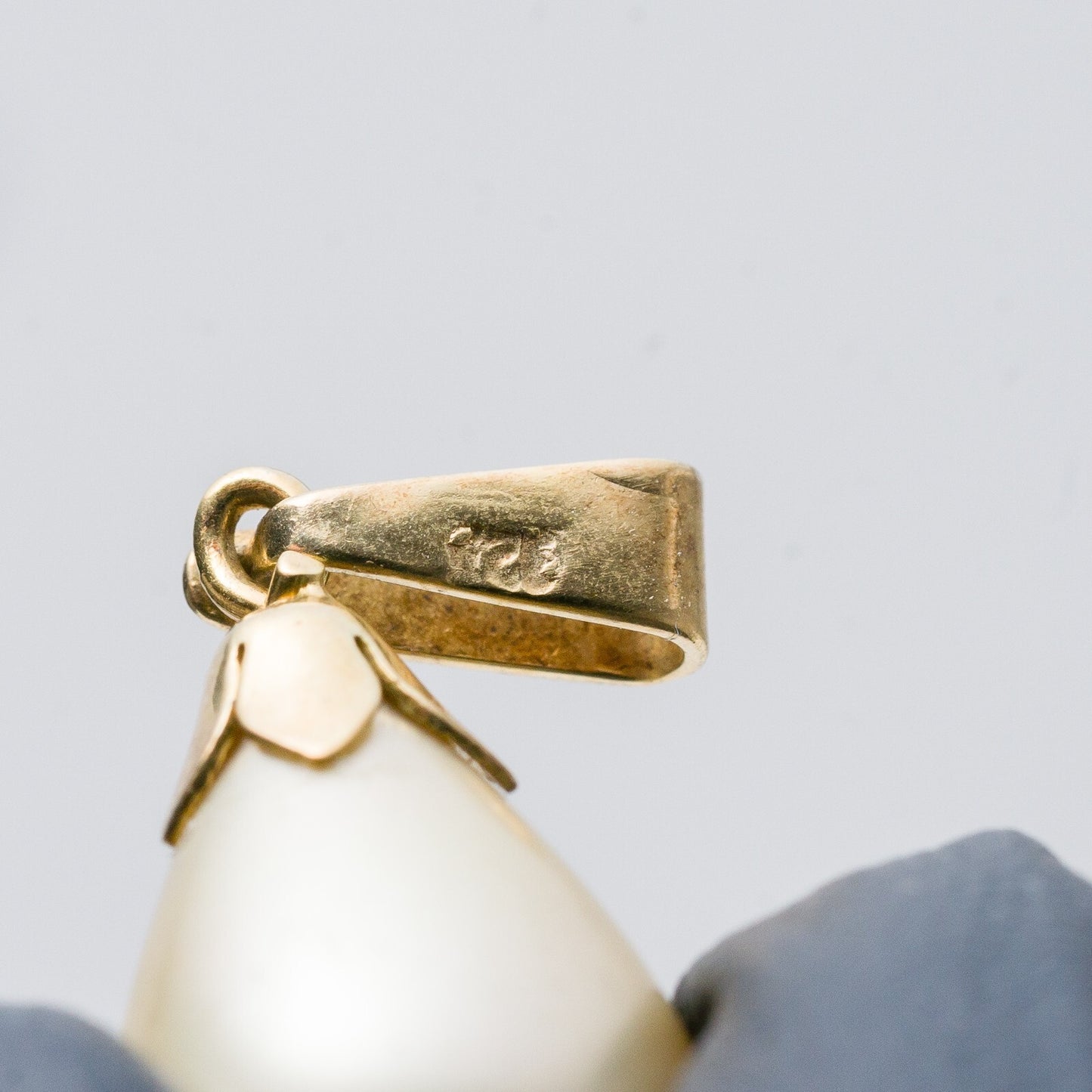 Anhänger Silber Perle 2,7 cm 2,56 g4