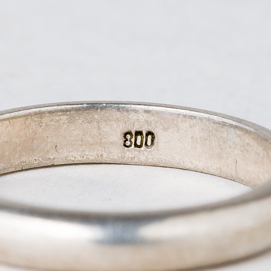 Ring 3,02 g 800er Silber Größe 54 (17,2 mm Ø)4