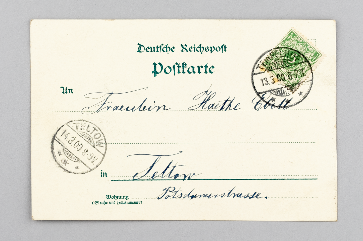 Ansichtskarte Gruss aus Berlin Friedrichstraße 19001