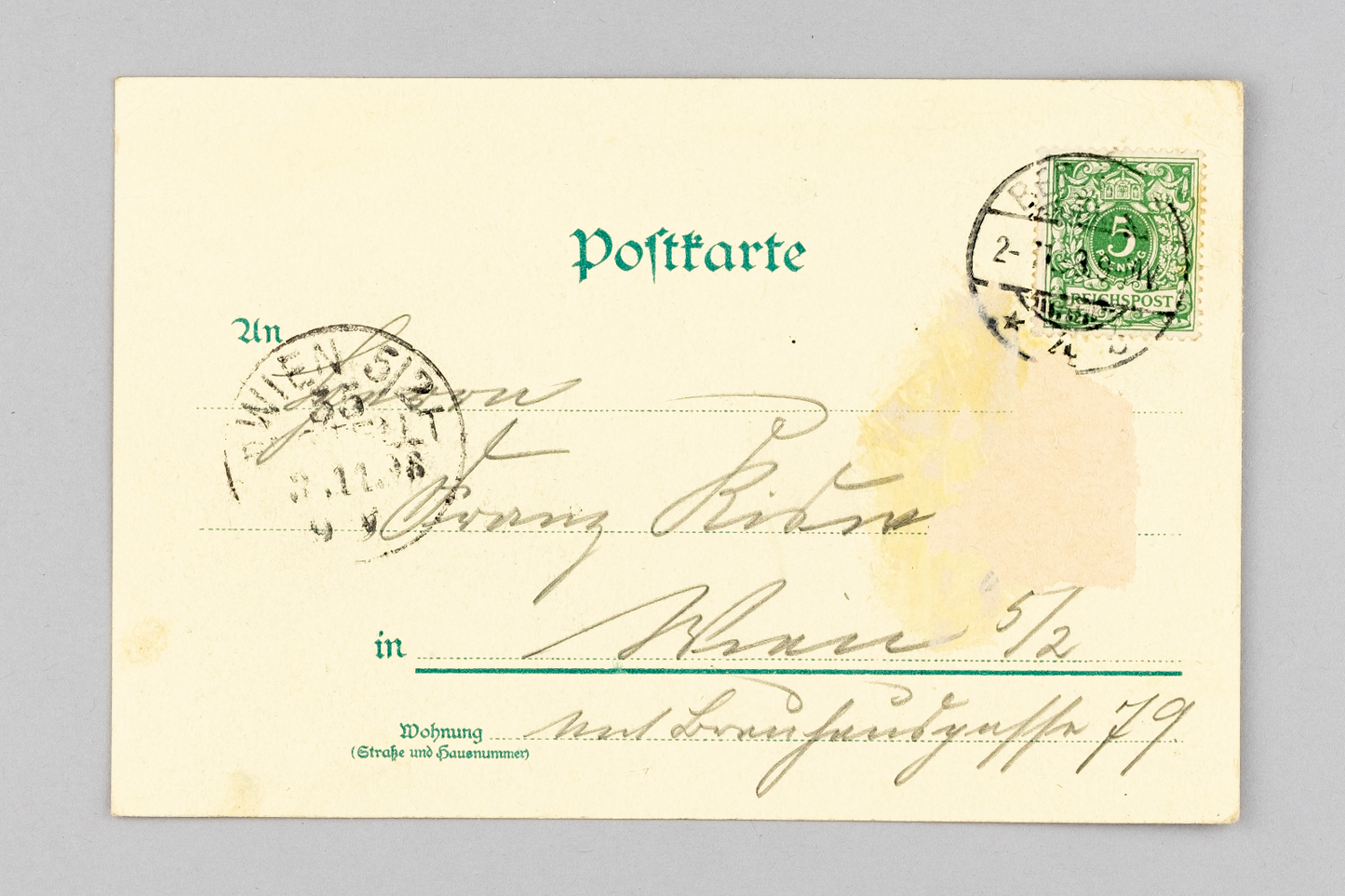 Ansichtskarte Gruss aus Berlin National-Denkmal / Wilhelm 18981