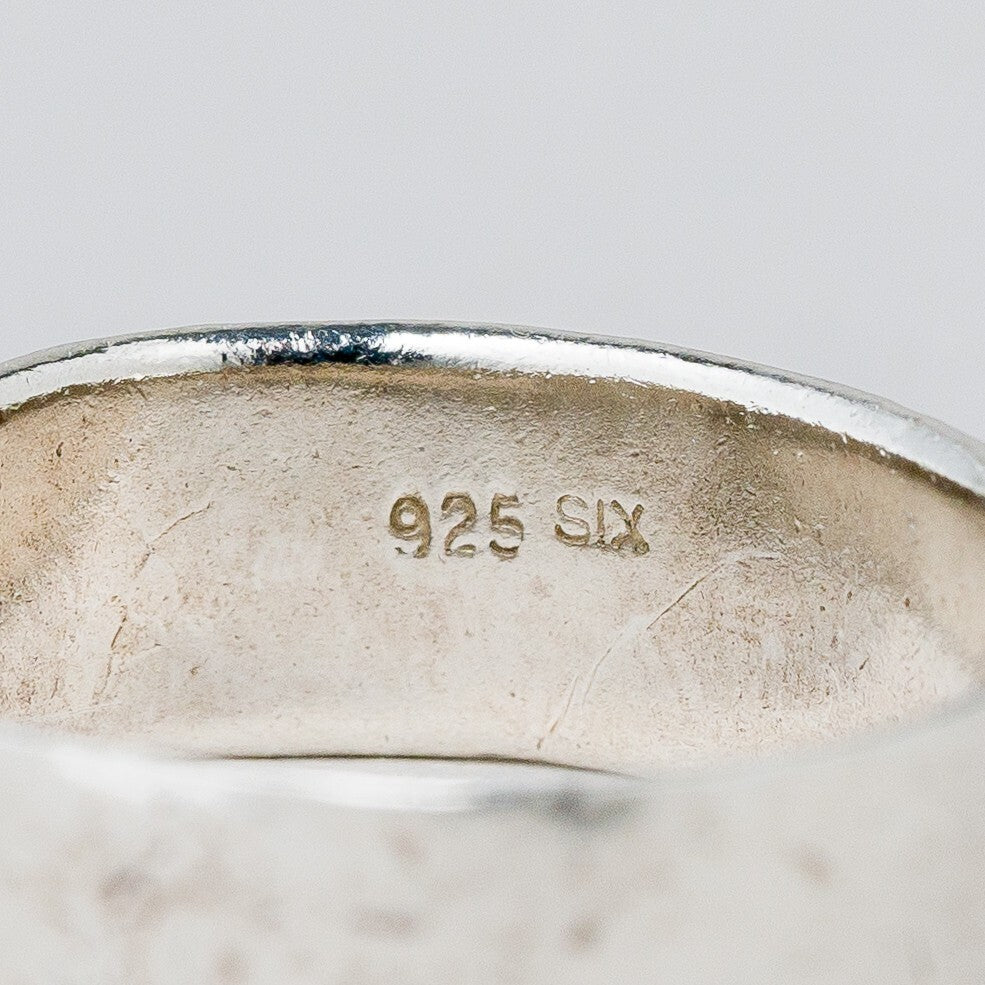 Silber Ring 925 Größe 60 (19,1 mm Ø) 3,77 g6