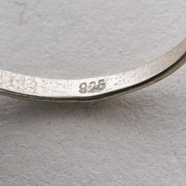 3 x Ring Trinity 925er Silber 1,55 g Größe 53 (16,8 mm Ø)3