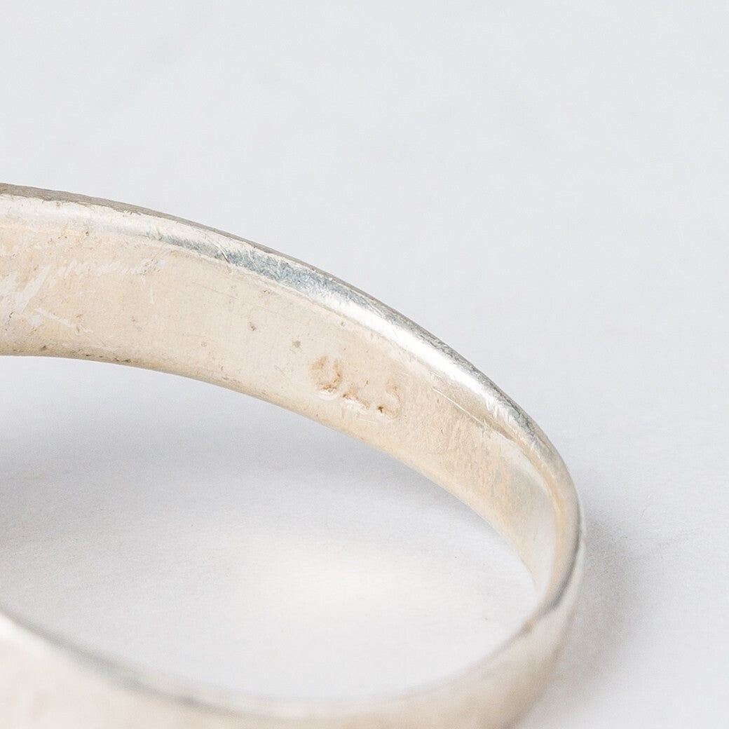 Silber Ring 925 Größe 62 (19,7 mm Ø) 5,32 g5
