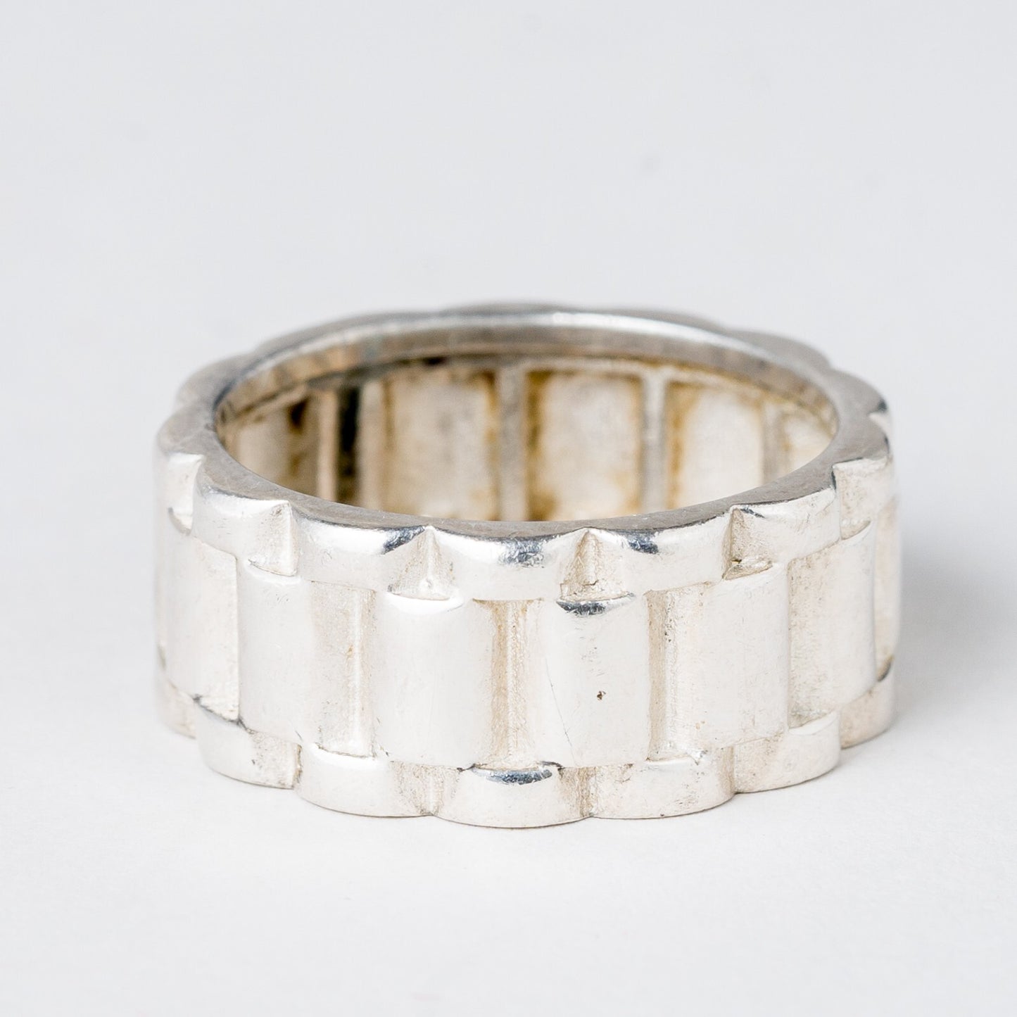 Silber Ring Größe 55 (17,5 mm Ø) 5,25 g3