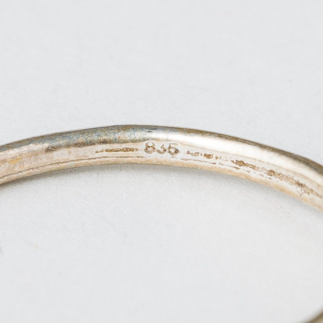 Silberring 835er Silber 1,25 g Größe 56 (17,8 mm Ø)3