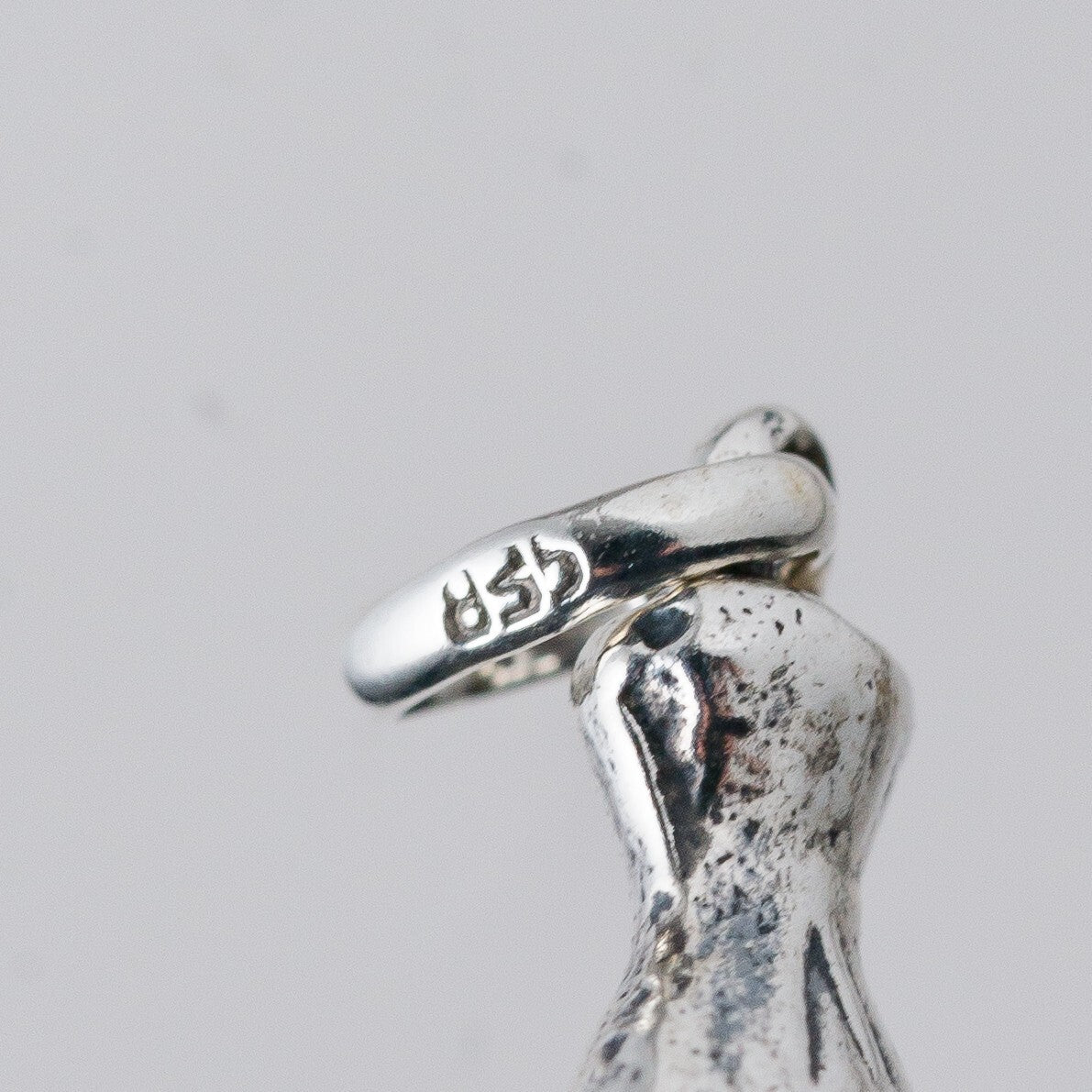 Anhänger 835 Silber Geldsack "1000 Mark" 1,8 cm 2,1 g6