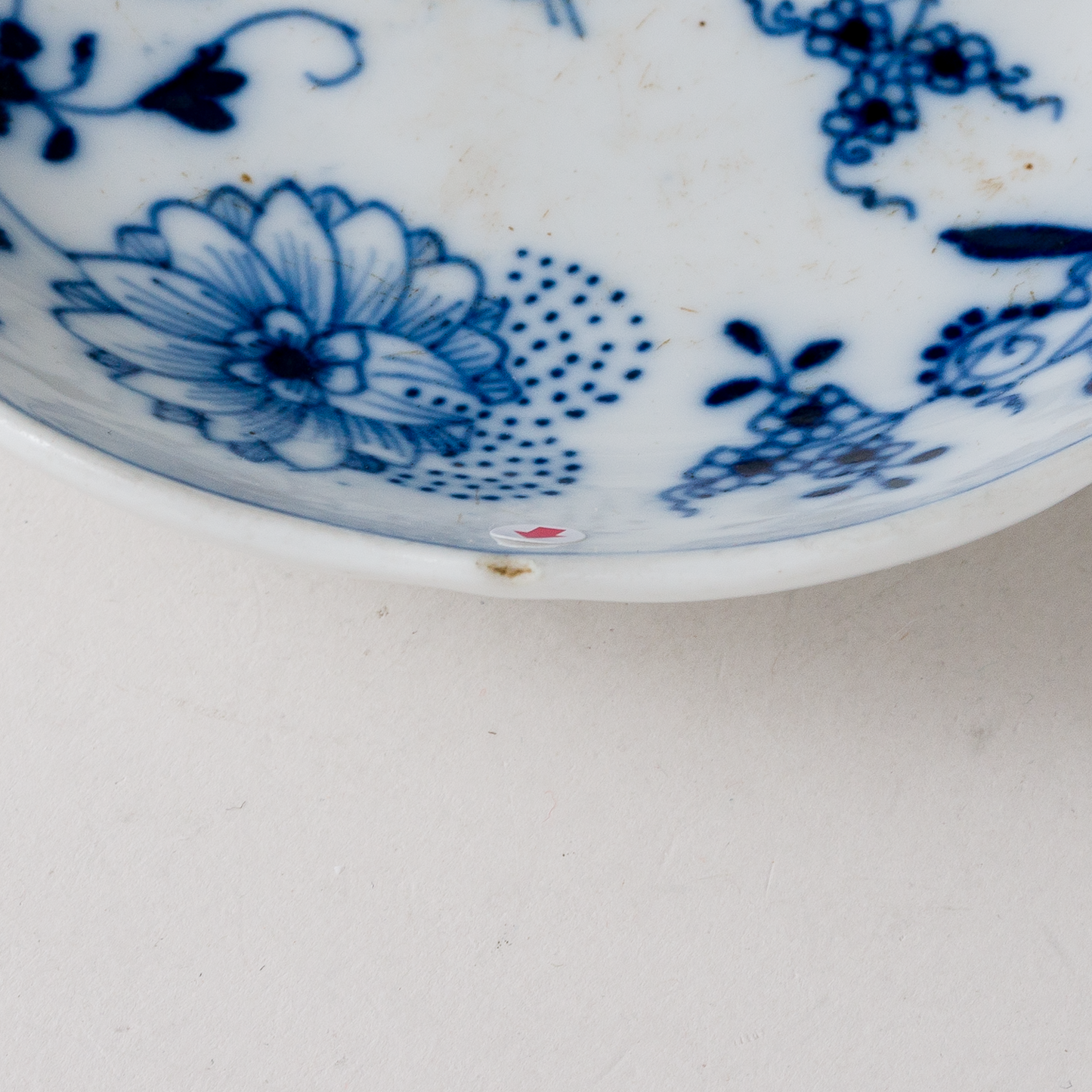 Teichert Untertasse Kaffee Zwiebelmuster2