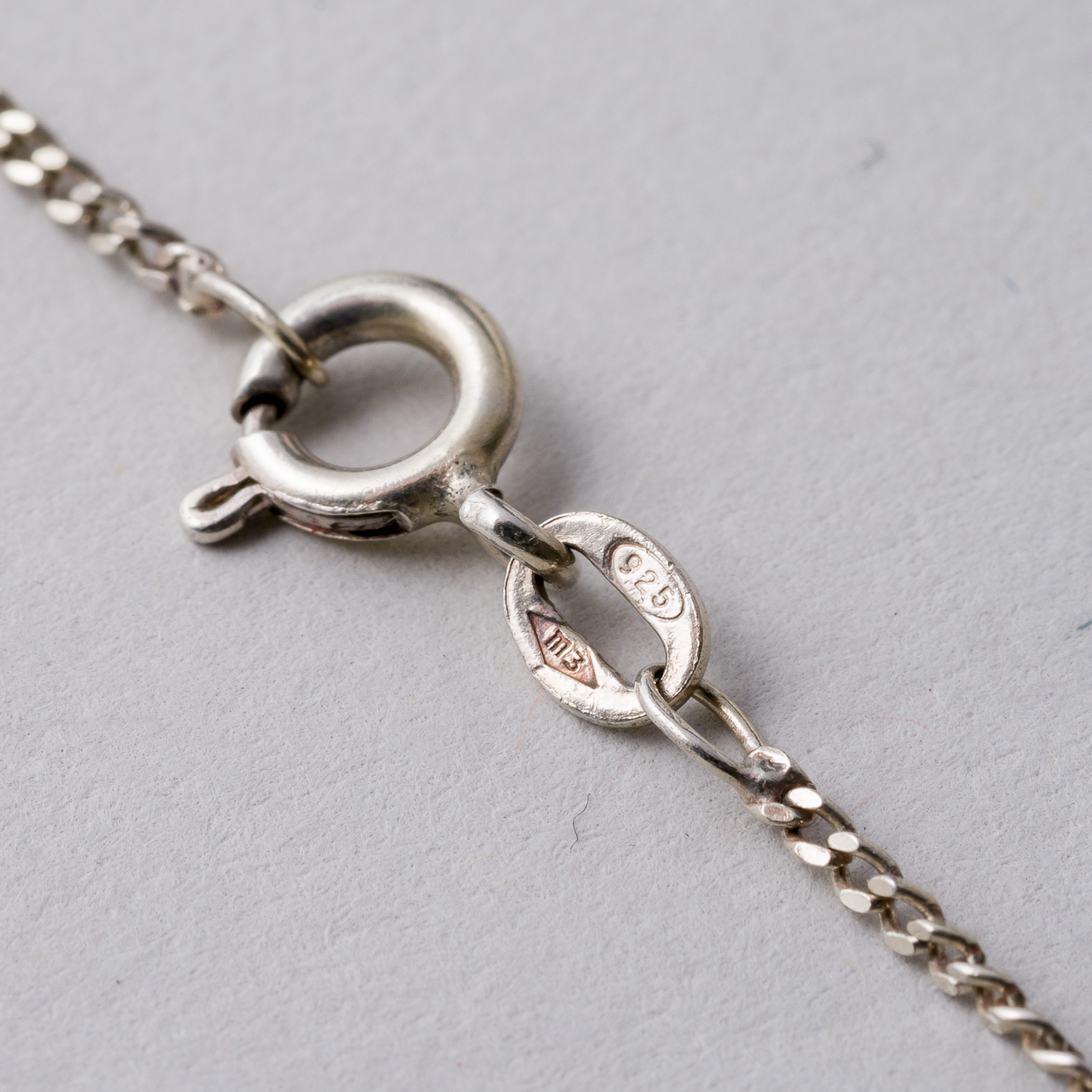 Halskette 1 mm 925er Silber 2,14 g 45 cm1
