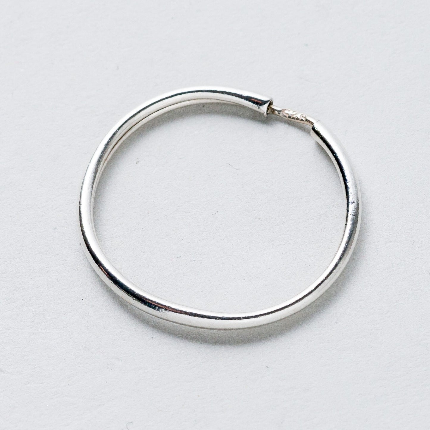 Einzelner Ohrring Creole Silber 925 0,68 g0