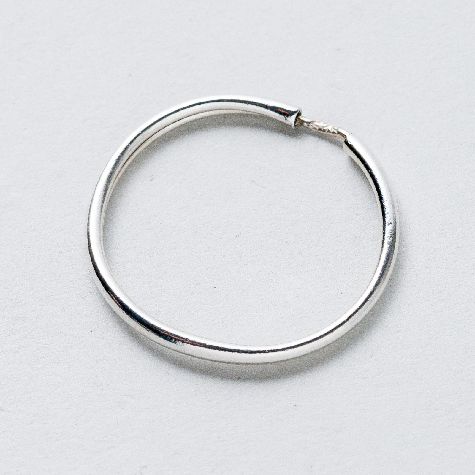 Einzelner Ohrring Creole Silber 925 0,68 g0