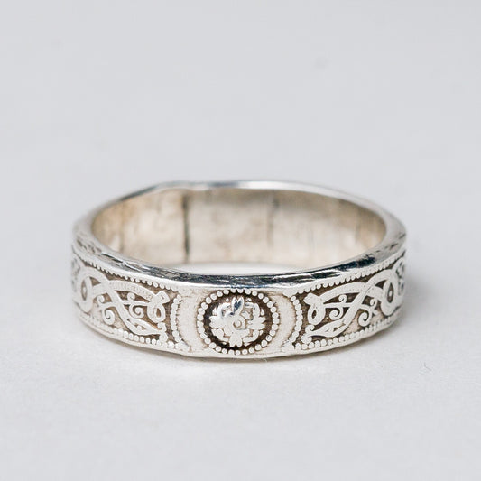 Silber Ring Größe 49 (15,6 mm Ø) 2,81 g0