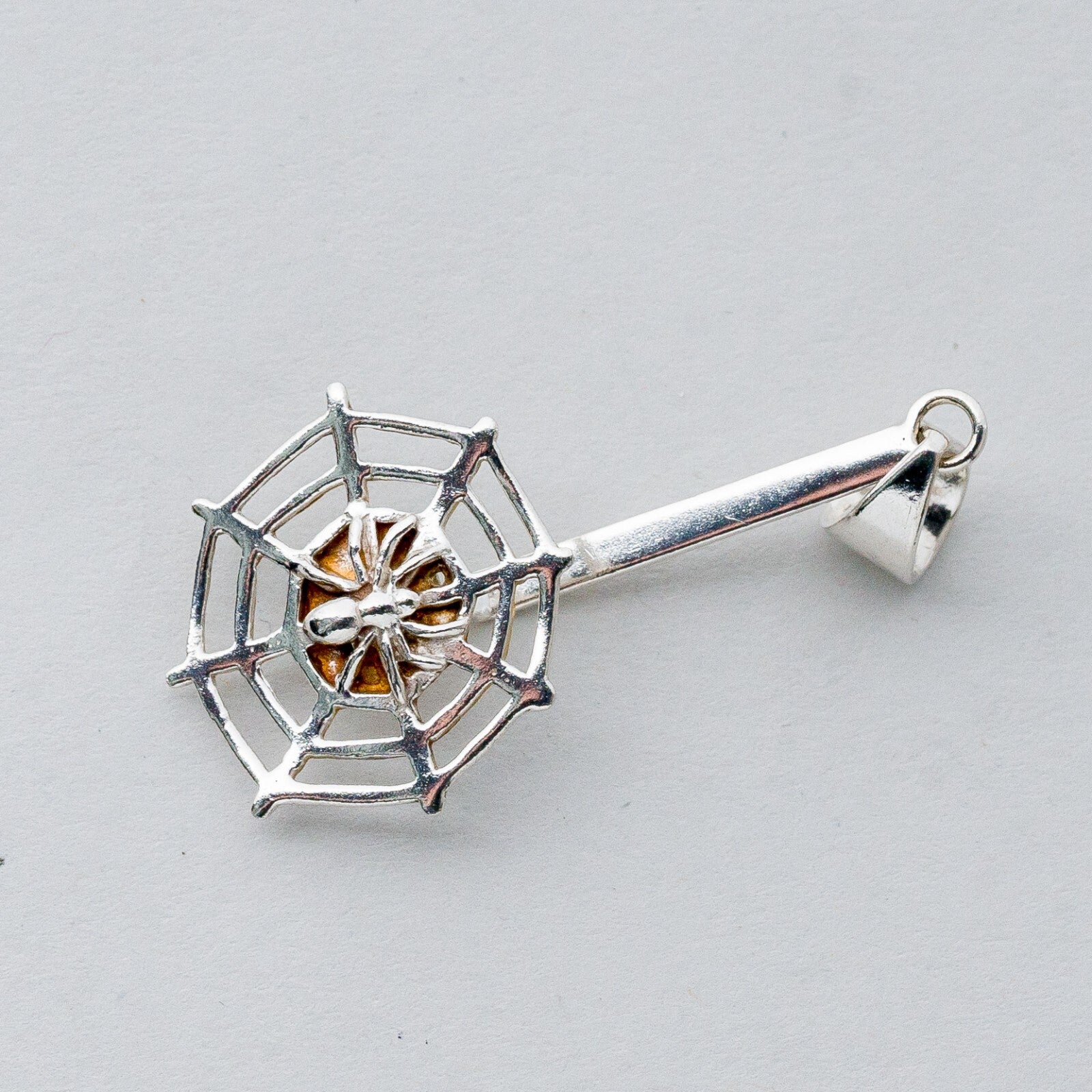 Silber Anhänger Kettenanhänger 925 Spinne 2,11 g1