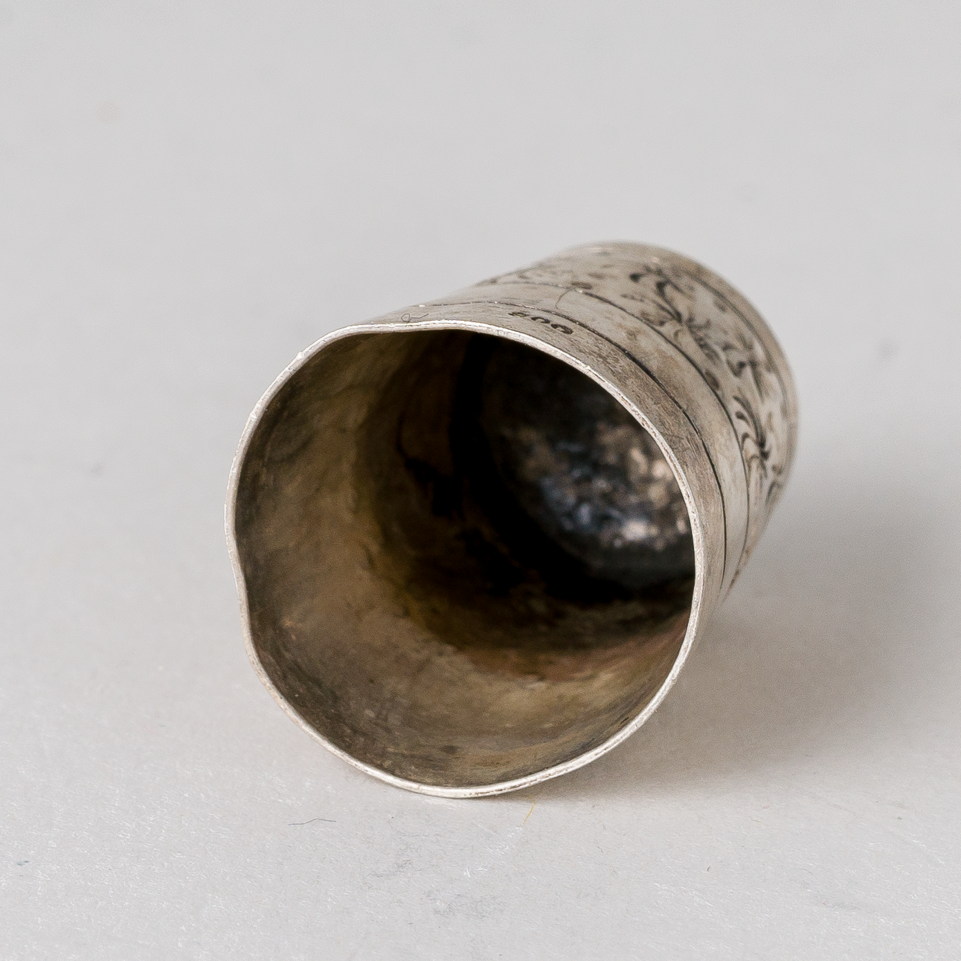 CNC: Fingerhut 800er Silber 4,53 g 2 cm4