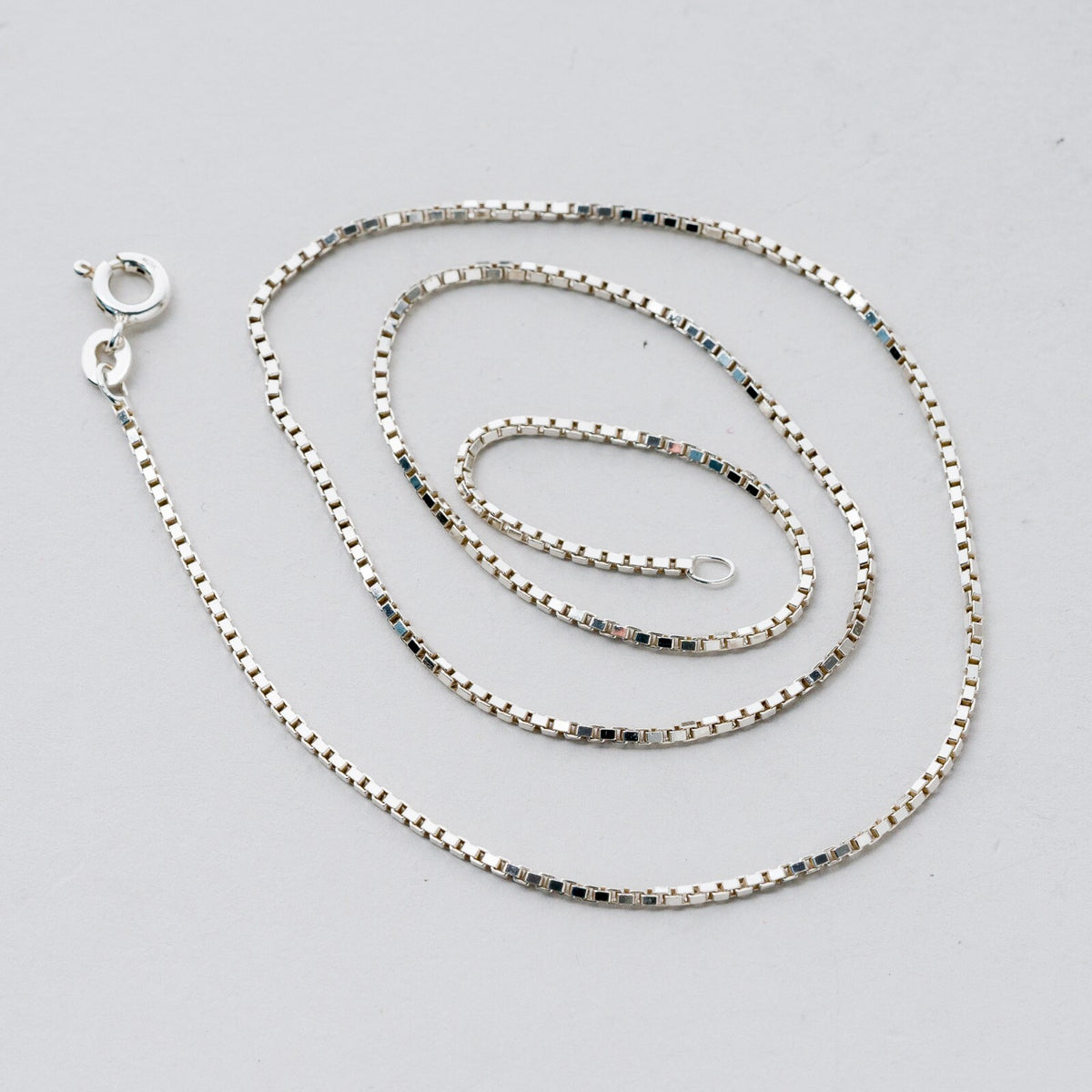 Silber Silberkette Halskette 42 cm 925 Venezianerkette 3,8 g5